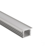 Профиль U-16 12-IN Anod (с экраном) — 2000мм