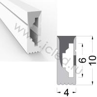Cиликоновая оболочка T00410 S11 (4*10mm, pcb 5mm)