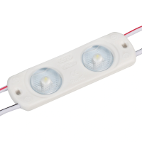 Светодиодный Модуль герметичный CRAFT-2835-2-12V Warm 170deg (56х17,5mm, 0.8W, IP65) (Arlight, Закрытый)