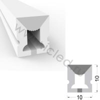 Cиликоновая оболочка T1010 S4 (10*10mm, pcb 6mm)