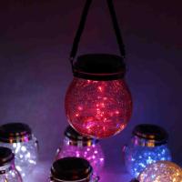 Светильник декоративный горшочек на солнечных батареях, red, GOR4