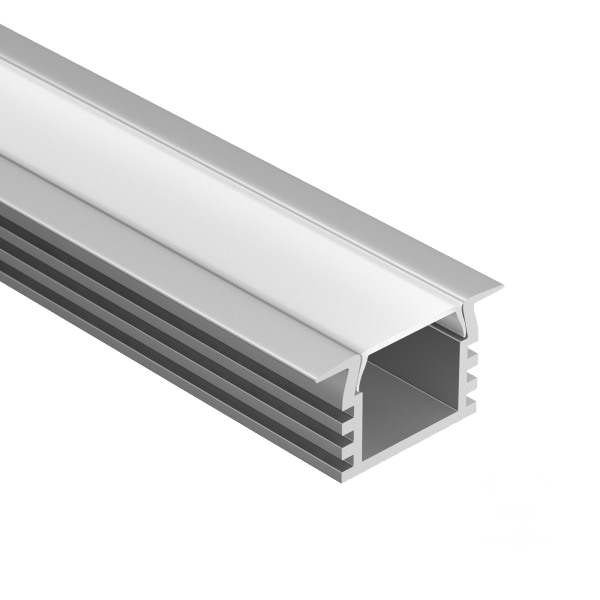 Профиль U-16 12-IN Anod (с экраном) — 2000мм