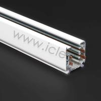 Трек для спотов 4L 1,5м 4X3 (''трехфазный'', 4 провода, белый)