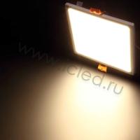 Светодиодный светильник MBD-101 MB16 (16W, square, warm white)