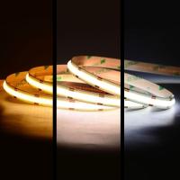 Светодиодная лента COB, 608 chip/m, CCT 2700-6500K, 24V, 14W/m, CRI>90, P10, IP20, A254