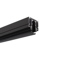 Трек для магнитных светильников 2м R20 MX103 (встраиваемый в натяжной потолок, черный)