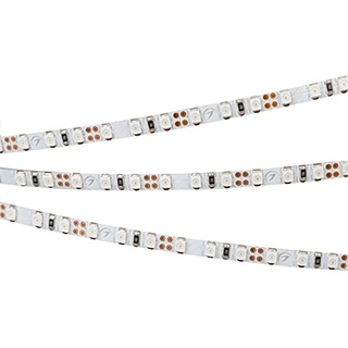 Светодиодная Лента RT-A120-5mm 12V Yellow (9.6 W/m, IP20, 5m) (Arlight, 9.6 Вт/м, IP20)