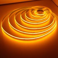 Светодиодная лента COB, 336 chip/m, yellow, 12V, IP20, A236