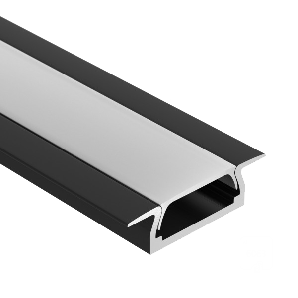 Профиль U-15-IN Anod (с экраном) — 2000мм