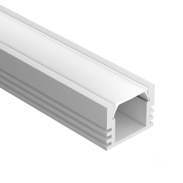 Профиль U-16 12 Anod (с экраном) — 2000мм