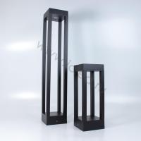Уличный светильник столбик JH-BD-B18 DHL38 (220V, 7W, черный корпус, 600mm, IP65, warm white)