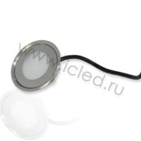 Светодиодный светильник точечный RST IP67 (0,7W, 12V, RGB).