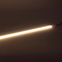 Светодиодная линейка COB в корпусе, 220V, 15W, warm white, 1000mm, D232