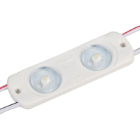 Светодиодный Модуль герметичный CRAFT-2835-2-12V Cool 170deg (56х17,5mm, 0.8W, IP67) (Arlight, Закрытый)
