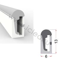 Cиликоновая оболочка T0613 S13 (6*13mm, pcb 8mm)