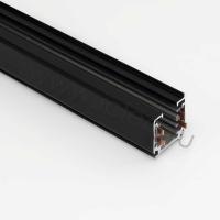 Трек для спотов 4L 1,5м 4X5 (''трехфазный'', 4 провода, черный)