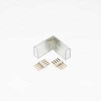 Соединитель угловой LN33 для RGB светодиодного неона 0616