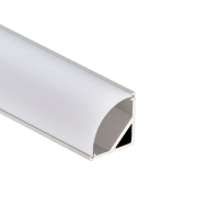 Профиль для подсветки U-A16R Anod (с экраном) — 2000мм