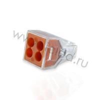 Клеммник 4 самозажимной (серия 773)