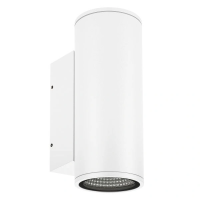 Светильник LGD-FORMA-WALL-TWIN-R90-2x12W Day4000 (WH, 44 deg, 230V) (Arlight, IP54 Металл, 3 года)