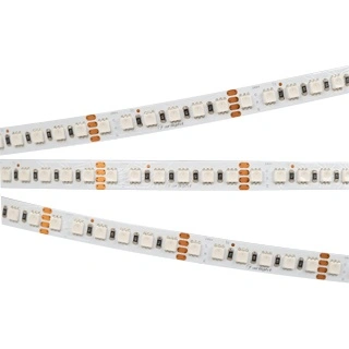 Светодиодная Лента RT 2-5000 24V RGB 10mm (4040, 120 LED/m, LUX) (Arlight, 13.2 Вт/м, IP20)