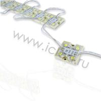 Светодиодный модуль квадратный 5050-4 (1,44W, 12V, Warm White)