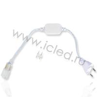 Сетевой шнур для одноцветной ленты 2835, 5050 220V 220C