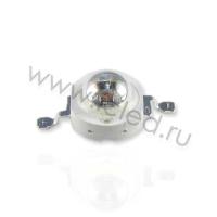 Мощный светодиод 1W emitter (40Lm, Red)