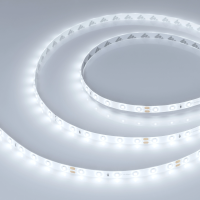 Светодиодная Лента герметичная RTW-SE-A60-8mm 24V White6000 (4.8 W/m, IP65, 2835, 5m) (Arlight, 4.8 Вт/м, IP65)