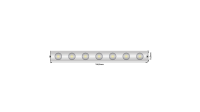 Лента светодиодная wall washer  5050, 42 LED/м, 6,2 Вт/м, 24В , IP67, Цвет: РГБ