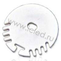 Заглушка с отверстием для профиля R001 (445)