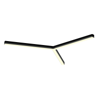 Светильник Звезда S50 (RAL9003 3x410mm LT70 — 3K 26W)