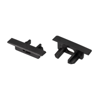 Заглушка для MIC-FS чёрная с отверстием (Arlight, Пластик)