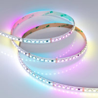 Светодиодная Лента SPI-F140-10mm 24V RGB-PX7-BPT (22 W/m, IP20, 3535, 5m) (Arlight, бегущий огонь)