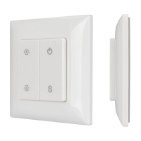 Панель SMART-P46-DIM-P-SUF (3V, 1 зона, Knob, 2.4G) (Arlight, Пластик)