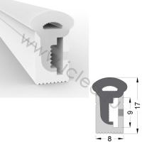 Cиликоновая оболочка T0817 S15 (8*17mm, pcb 8mm)