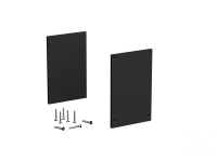 Заглушки для профиля LINE 5070 Silver