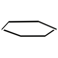 Светильник Шестигранник S50 (RAL9003 411 6mm LT70 — 3K 52W)