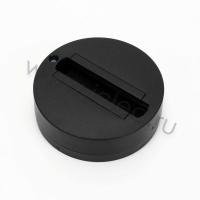 База для трековых светильников 2L круглая NX45 (однофазная, 2 провода, черная)