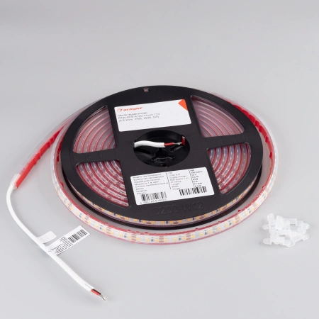 Светодиодная Лента герметичная RTW-PFS-A120-11mm 12V Cool 10K (9.6 W/m, IP68, 2835, 5m) (Arlight, -)