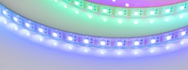 Светодиодная Лента герметичная SPI-P-B60-12mm 12V RGB-PX1-BPT (8 W/m, IP66, 5060, 5m) (Arlight, бегущий огонь)