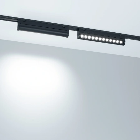 Светильник MAG-VIBE-LASER-TURN-L209-12W Day4000-MIX (BK, 24 deg, 48V, TUYA Zigbee) (Arlight, IP20 Металл, 5 лет)