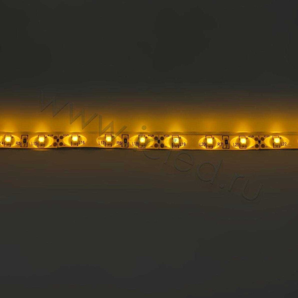 Светодиодная лента Standart PRO class, 3528, 60 led/m, Yellow, 12V, IP65