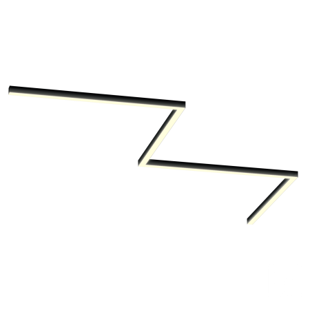 Светильник ЗигЗаг S50 (RAL9003 4x651mm-135 LT70 — 4K 54W)