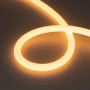 Лента герметичная MOONLIGHT-TOP-A336-D18mm 24V Warm2300 360deg (14.4 W/m, IP65, 2835, 5m, wire x1) (Arlight, Вывод прямой, 3 года)