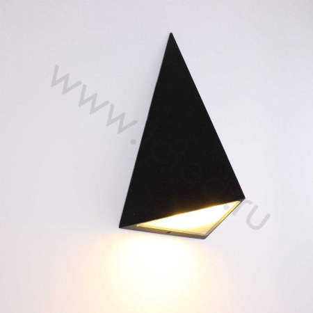 Светодиодный светильник JH-BD07 DHL20 (220V, 9W, черный корпус, warm white)