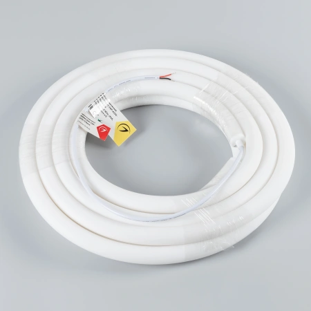 Лента герметичная MOONLIGHT-TOP-A336-D18mm 24V Day4000 360deg (14.4 W/m, IP65, 2835, 5m, wire x1) (Arlight, Вывод прямой, 3 года)