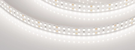 Светодиодная Лента RT-A320-15mm 24V Day5000 (24 W/m, IP20, 2835, 5m) (Arlight, высок.эфф.150 лм/Вт)