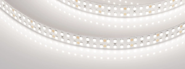 Светодиодная Лента RT-A320-15mm 24V Day5000 (24 W/m, IP20, 2835, 5m) (Arlight, высок.эфф.150 лм/Вт)