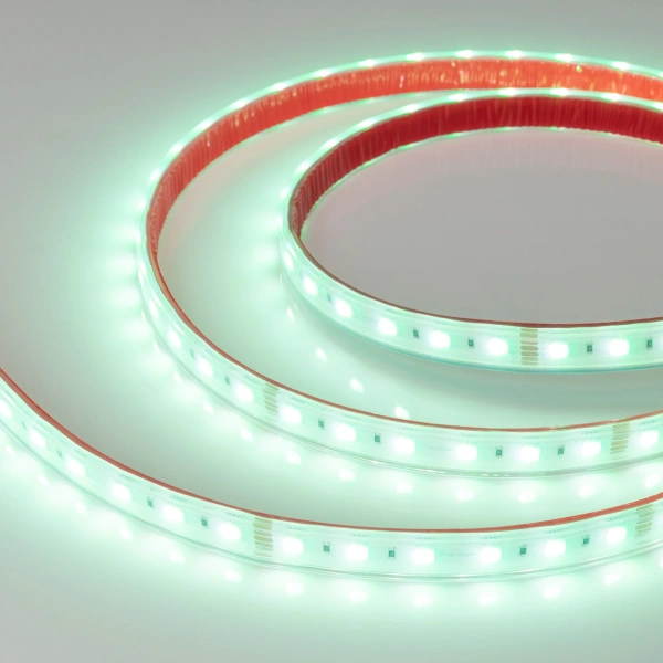 Светодиодная Лента RTW-PS-B60-14mm 24V RGBW-White-4-in-1 (19.2 W/m, IP67, 5060, 5m) (Arlight, 19.2 Вт/м, IP67)